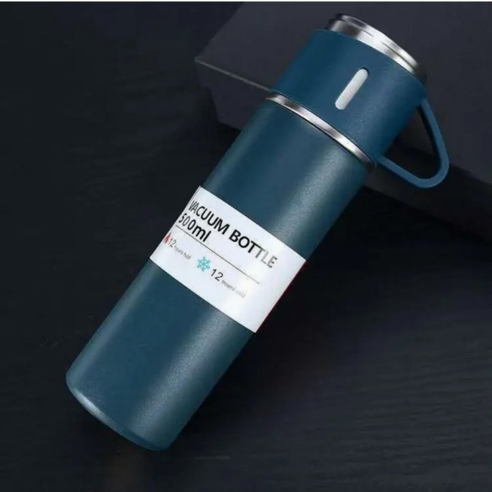NWT Insulated Stainless Steel Hot/Cold Cup Tumbler Travel Mug Teal Blue Green